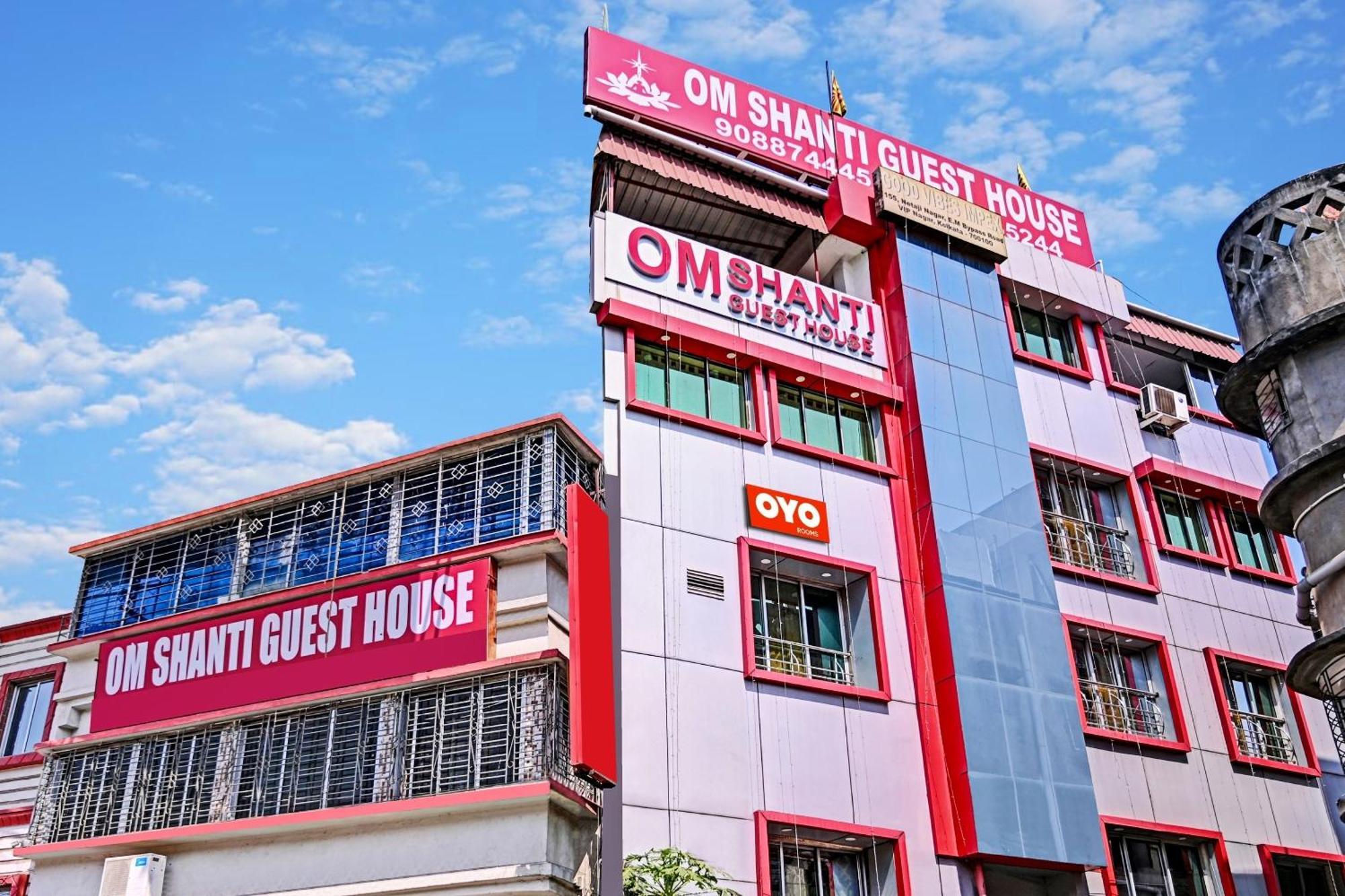 Hotel O Om Shanti Inn Kalkutta Kültér fotó