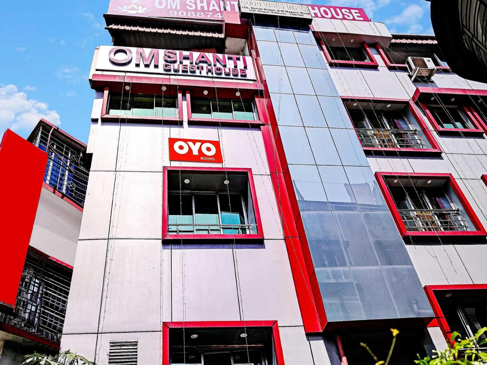 Hotel O Om Shanti Inn Kalkutta Kültér fotó
