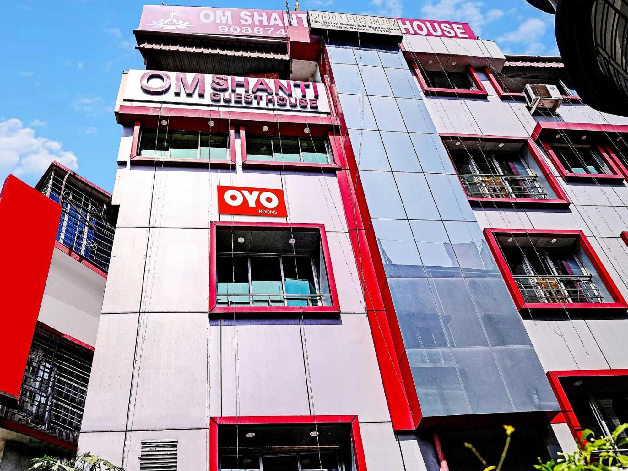 Hotel O Om Shanti Inn Kalkutta Kültér fotó